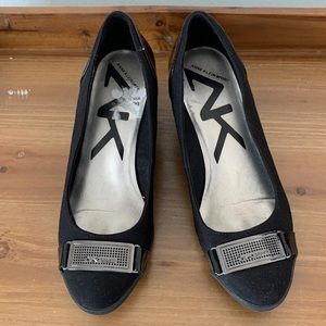 Anne Klein Sport Slip On Wedge Shoes